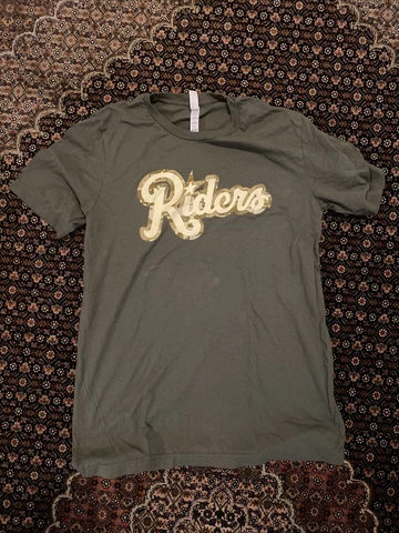 Army Green Military NightT-shirt size L Frisco RoughRiders Texas Rangers Cover