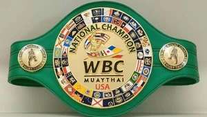 WBC USA Muaythai National Champion Boxing Wrestling Belt - Picture 1 of 2