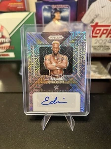 Mojo /25 Edris Enofe 2024 Panini Prizm WWE SENSATIONAL SIGNATURES AUTO - Picture 1 of 2
