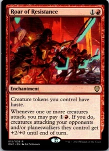 Magic The Gathering Roar of Resistance Phyrexia: All Will Be One Commander Magic The Gathering - Imagen 1 de 1