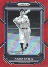 2023 Panini Prizm Baseball Red #189 Goose Goslin /199