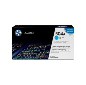 Original HP Toner 504A CE251A cyan für Color Laserjet CP3525 CM3530 oV - Bild 1 von 1