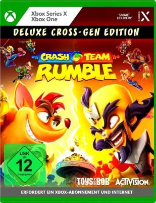 Crash Team Rumble - DELUXE Edition - Xbox ONE & Series X - Neu & OVP - Bild 1 von 3