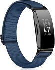 For Fitbit Inspire 2/Inspire HR Elastic Band Stretchy Nylon Loop Strap Wristband