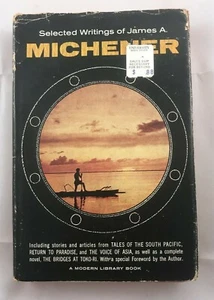 James Michener Selected Writings  Modern Library #296  HB/DJ/1st ML Edition 1959 - Imagen 1 de 3