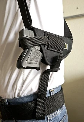 MADE IN USA | Nylon Horizontal Shoulder Holster for Glock 26 27 29 30, G26, G30 - Image 1 of 4