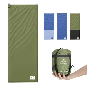 Ultralight Warm Weather Sleeping Bag - Portable, Waterproof, Compact Lightwei... - Picture 1 of 8