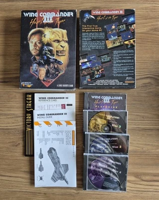 Wing Commander 3 - Heart Of The Tiger - Vintage Big Box PC CD Game - Image 1 of 4