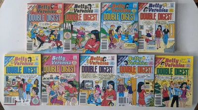Cómic 9x Betty & Veronica Double Digest #11 #13 #14 #15 #16 #17 #18 #22 #23 Foto 1 de 2