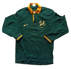 Nike 90s South Africa Rugby Jersey Shirt 1998/99 Südafrika Trikot SA Springbok M - Picture 1 of 7