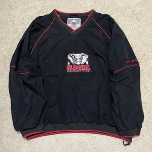 Vintage Collegiate Alabama Crimson Tide Black Nylon Lined Jacket XL - Picture 1 of 6