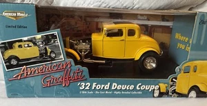 ERTL American Muscle American Graffiti '32 Ford Deuce Coupe Limited Edition - Picture 1 of 4