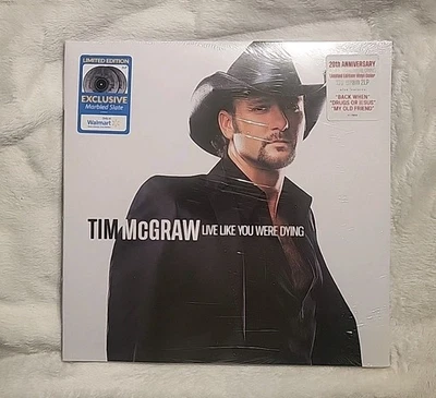 Tim McGraw Live Like You Were Dying 20th Anni Vinyl Record 2LP Exclusive Limited - Image 1 of 4