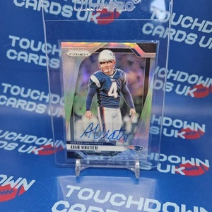Panini Prizm 2024 Adam Vinatieri Silver Auto #199 Patriots Legend Rare - Picture 1 of 2