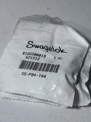 Lot Of 3 Swagelok  SS-PB4-TA4 - Image 1 of 2
