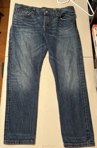 Levis 501 Cone Denim Jeans Herren 31 blau helle Waschung gerade weiß Eiche Baumwolle - Bild 1 von 6