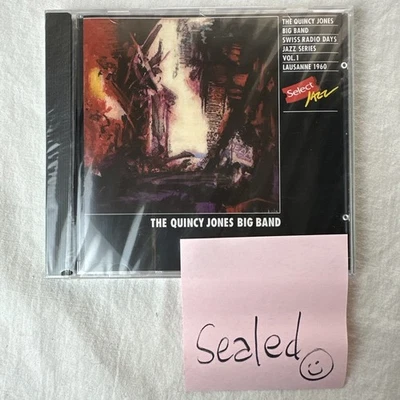NEW Sealed MINT Switzerland Import Quincy Jones Big Band CD Swiss Jazz V1 1960 ! Foto 1 de 4