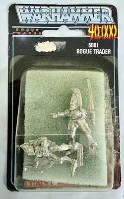 Warhammer 40k: Rogue Trader Era OOP Eldar Musician  and Captain blister NOS 5001 - Image 1 of 4