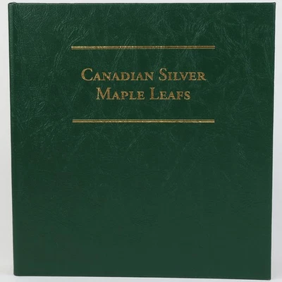 Complete 1988-2005 Canadian Silver Maple Leaf Littleton Coin Company Album - Image 1 of 4