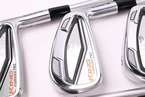 Cobra King Forged Tec Irons / 3-PW / Regular Flex KBS Tour C-Taper Lite 105 - Picture 1 of 7