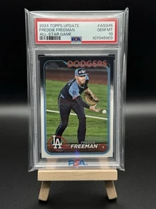 Freddie Freeman 2024 Topps Update All-Star Game #ASG-45 Dodgers PSA 10!! - Picture 1 of 2