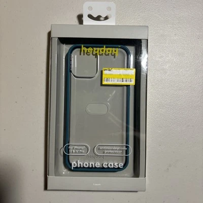 Heyday Apple iPhone 12/iPhone 12 Pro Bumper Case - Bright Teal Brand New - Image 1 of 4