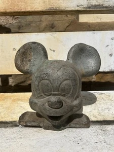 Vintage große Bronze Mickey Maus Kopf Spielzeug Vinyl Form. Gießform ?Disney - Bild 1 von 8
