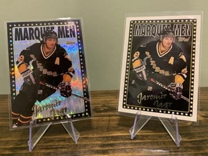 2 cartas 1995-96 Topps Marquee Men - Jaromir Jagr #374 (base y potenciadores) - Imagen 1 de 6