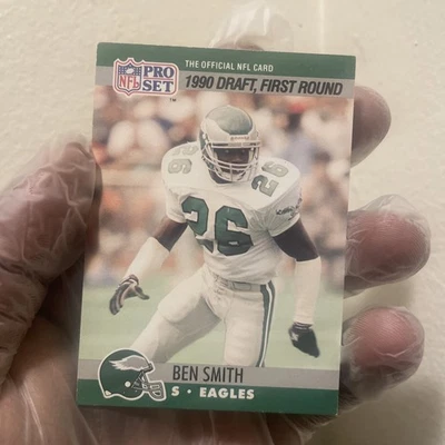 1990 Pro Set - Draft Ben Smith #690 (RC) - Image 1 of 3