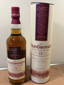 Glendronach 15 Jahre Moscatel Finish Single Malt Whisky 🥃 0,7 Liter 46% Rarität - Bild 1 von 4
