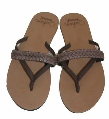 DAMEN REEF FLIP FLOPS ZEHENSANDALEN ZEHENTRENNER CUSHION BRAUN Gr. 36  NEU - Bild 1 von 2