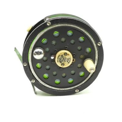 Carrete de pesca con mosca Pflueger Medalist 1495. Hecho en USA. RHW. Foto 1 de 4