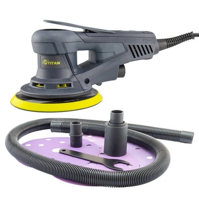 Exzenterschleifer Titan PESM3-150 EC Motor brushless 2,5mm Hub  Ø 150mm NEU - Bild 1 von 4