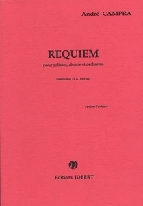 REQUIEM d' André CAMPRA partition conducteur orchestre  - Imagen 1 de 2