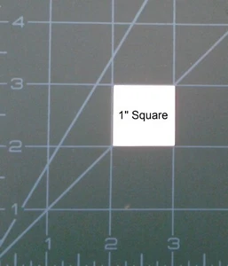 100 square English Paper Piecing Patchwork Quilting Templates 160GSM - Picture 1 of 11