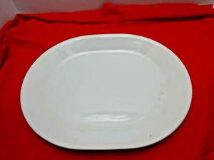 Corelle WINTER FROST WHITE Oval Serving Platter 12 1/4" - - Picture 1 of 3