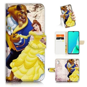 ( For Optus X Start 3 ) Wallet Flip Case Cover AJ24602 Beauty Beast - Picture 1 of 7