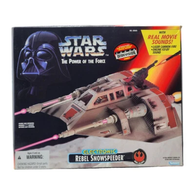 Kenner Star Wars POTF Electronic Rebel Snowspeeder - Image 1 of 2