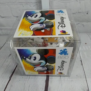 NIB Disney Brainwright Mickey Mouse puzzle art poster 850 pieces GIFT - Picture 1 of 3