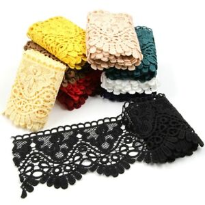 10.5CM Hollow Lace Ribbon Trim Fabric DIY Crafts Garment Sewing DIY By Metre