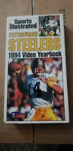 1994 Pittsburgh Steelers Team Video Vhs - Picture 1 of 1