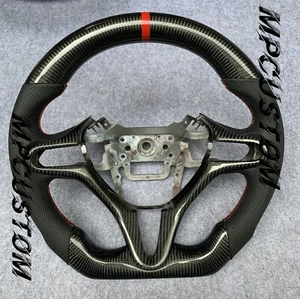 Real Carbon fiber Steering Wheel fit For Honda Civic 8th gen Si Civic 2006-2011 - Bild 1 von 8