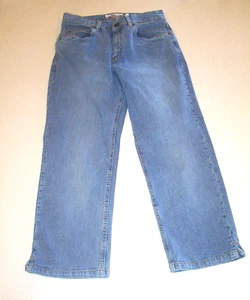 Women's Old Navy Just Below Waist Stretch Blue Denim Capris 4 - Picture 1 of 1