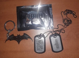 Piastrina Battlefield 4 + portachiavi di Batman - Foto 1 di 1