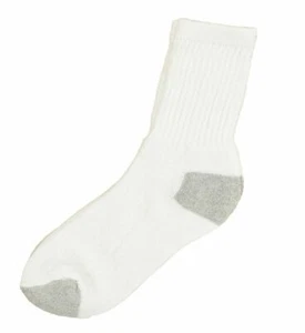 2 4 8 12 Pack Adult Cotton Crew Socks Men's Women''s  Black, Grey, White USA NEW - Picture 1 of 7