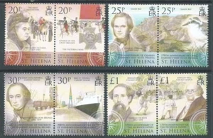 ST HELENA 2006 SG1011/18 4 pairs Exploration & Innovation Ann lightly m/m cat£25 - Picture 1 of 1
