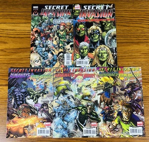 SECRET INVASION RUNAWAYS YOUNG AVENGERS #1-3 COMPLETE SET SAGA WHO TRUST Marvel - Picture 1 of 4