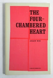 THE FOUR-CHAMBERED HEART by ANAIS NIN Chicago 1959 Swallow Post 1964 Print VF PB - Imagen 1 de 5