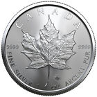 2023 Canada 1 oz Silver Maple Leaf $5 Coin GEM BU PRESALE