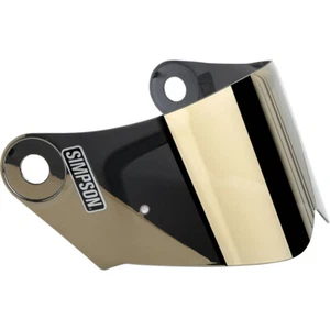 Simpson Mod Bandit Gold Exterior Helmet Shield - Picture 1 of 1